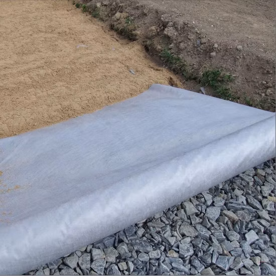 450g Polypropylene and Pet Polyester Geotextile Durable Non-Woven Geotextile Fabric Price