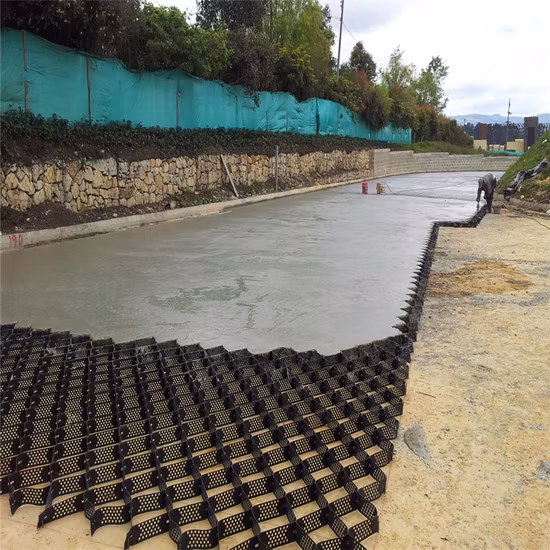 Vendita all'ingrosso Prezzi economici Geogriglia in acciaio plastico in acciaio biassiale finemente lavorato 100kn
