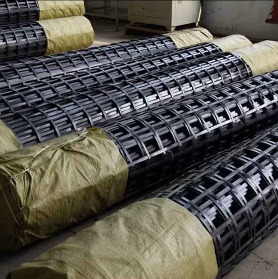 Geogriglie uniassiali biassali in plastica di polipropilene PP a prezzo di fabbrica per l'edilizia