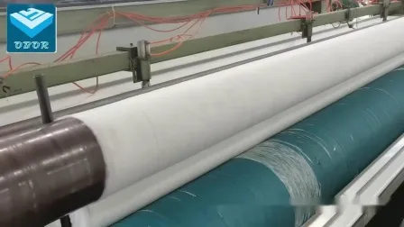 Fodera geomembrana composita di alta qualità con geomembrana a due strati geotessile a uno strato